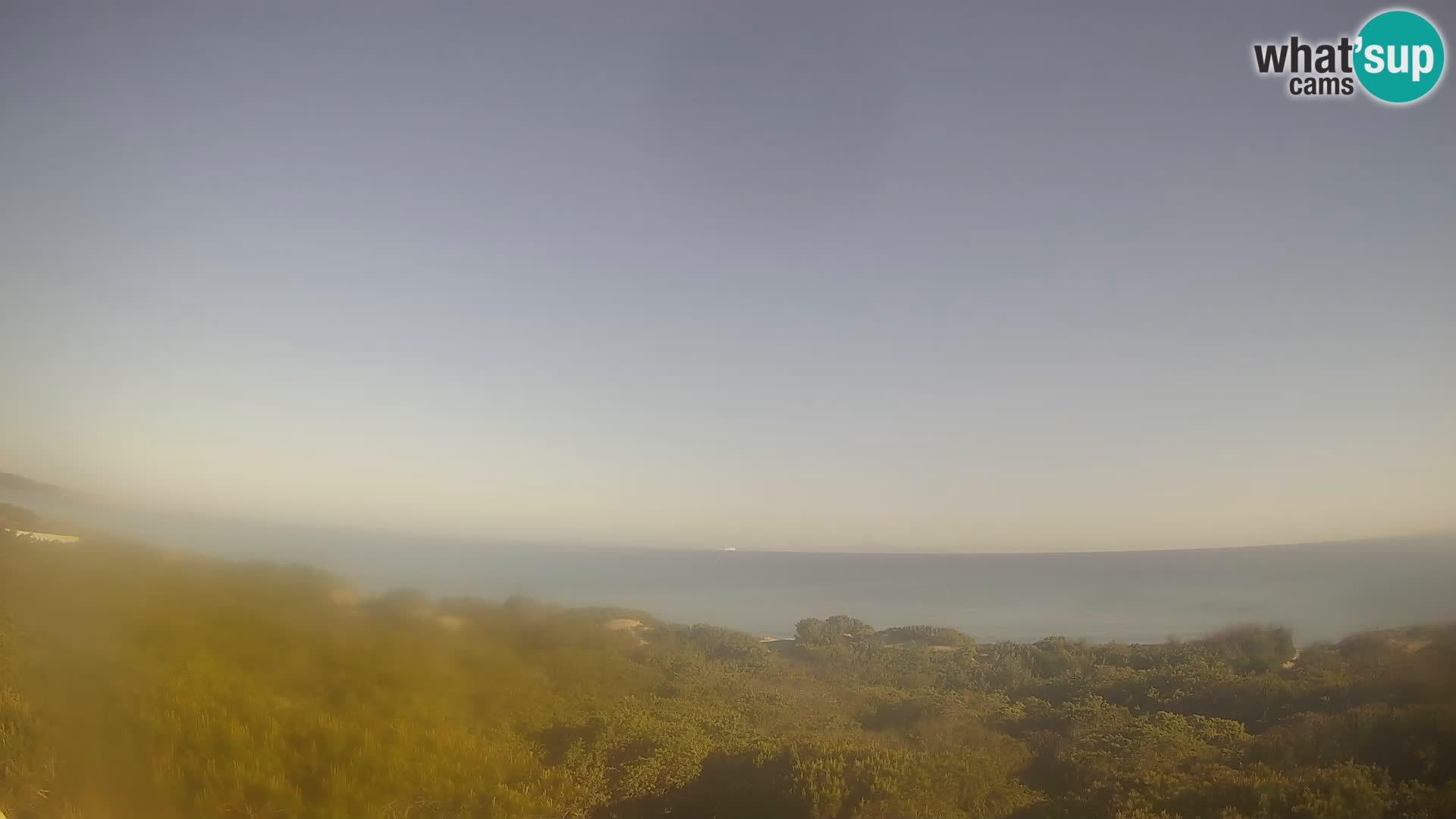 Villaplatamona, panoramic view of the Gulf of Asinara, Platamona, Sorso, Sardinia – live webcam