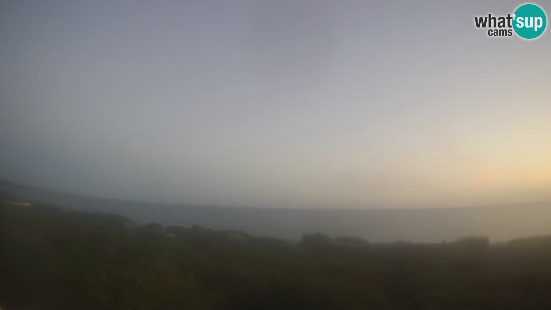 Villaplatamona, vista panoramica sul Golfo dell’Asinara, Platamona, Sorso, Sardegna – live webcam