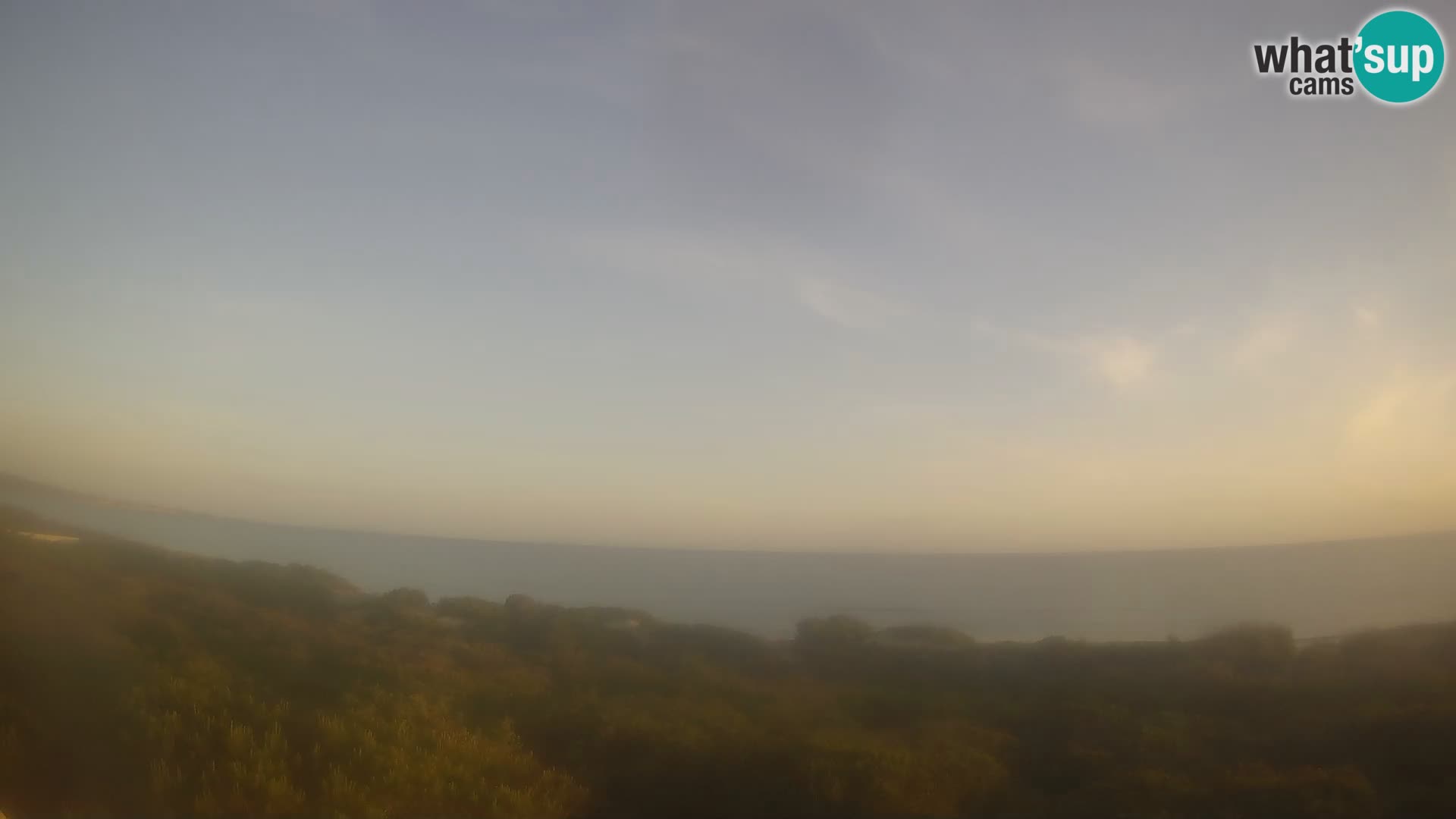 Villaplatamona, panoramic view of the Gulf of Asinara, Platamona, Sorso, Sardinia – live webcam