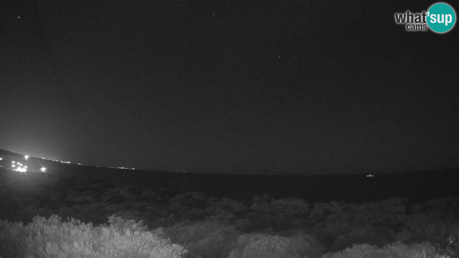 Villaplatamona, panoramski pogled na zaliv Asinara, Platamona, Sorso, Sardinija – spletna kamera v živo