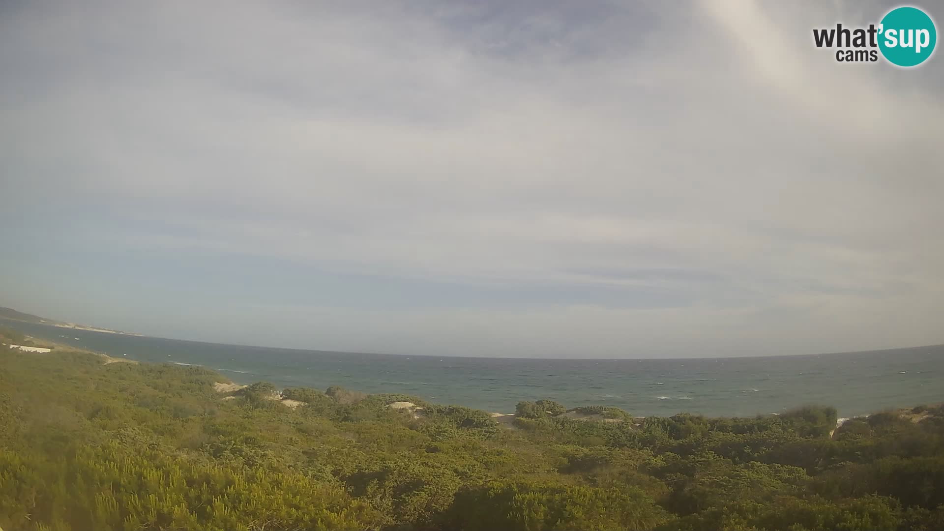 Villaplatamona, vista panorámica del Golfo de Asinara, Platamona, Sorso, Cerdeña – cámara web en vivo