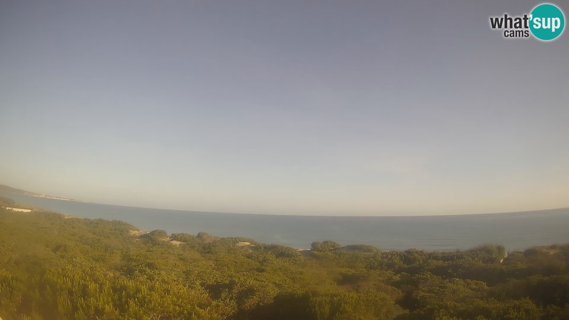 Villaplatamona, vista panorámica del Golfo de Asinara, Platamona, Sorso, Cerdeña – cámara web en vivo