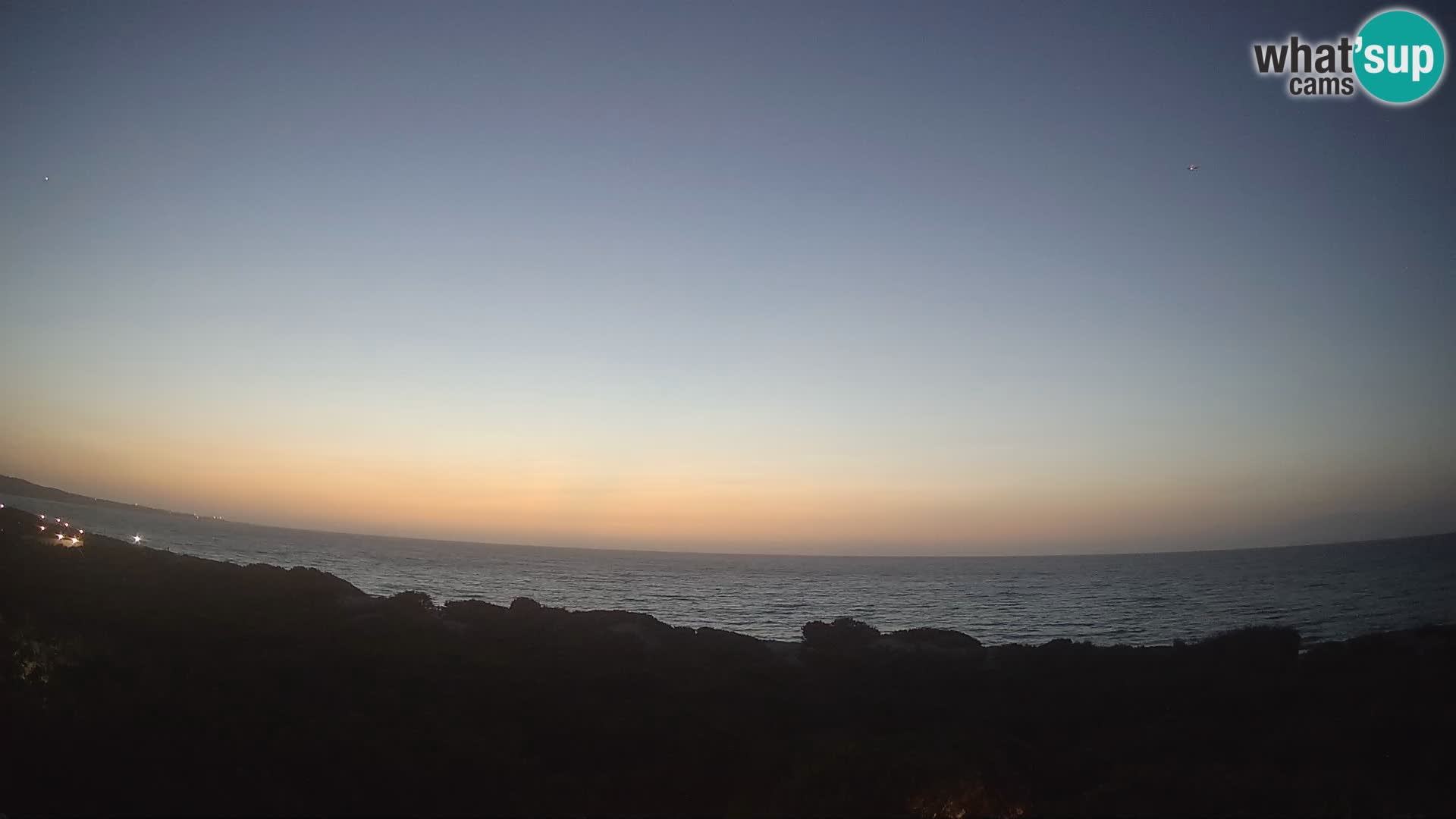 Villaplatamona, vista panorámica del Golfo de Asinara, Platamona, Sorso, Cerdeña – cámara web en vivo