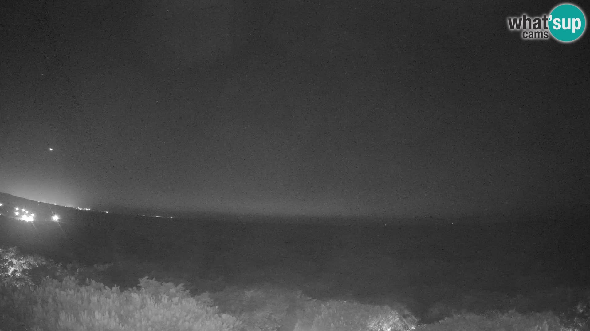 Villaplatamona, panoramski pogled na zaljev Asinara, Platamona, Sorso, Sardinija – web kamera uživo