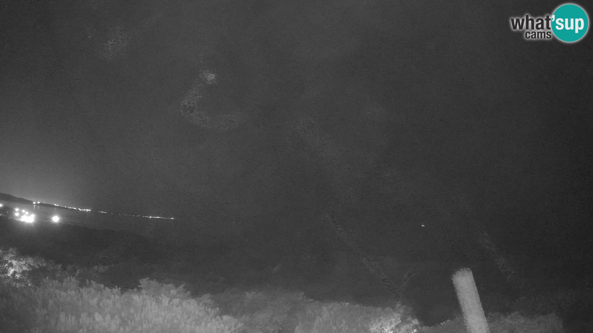 Villaplatamona, vista panoramica sul Golfo dell’Asinara, Platamona, Sorso, Sardegna – live webcam