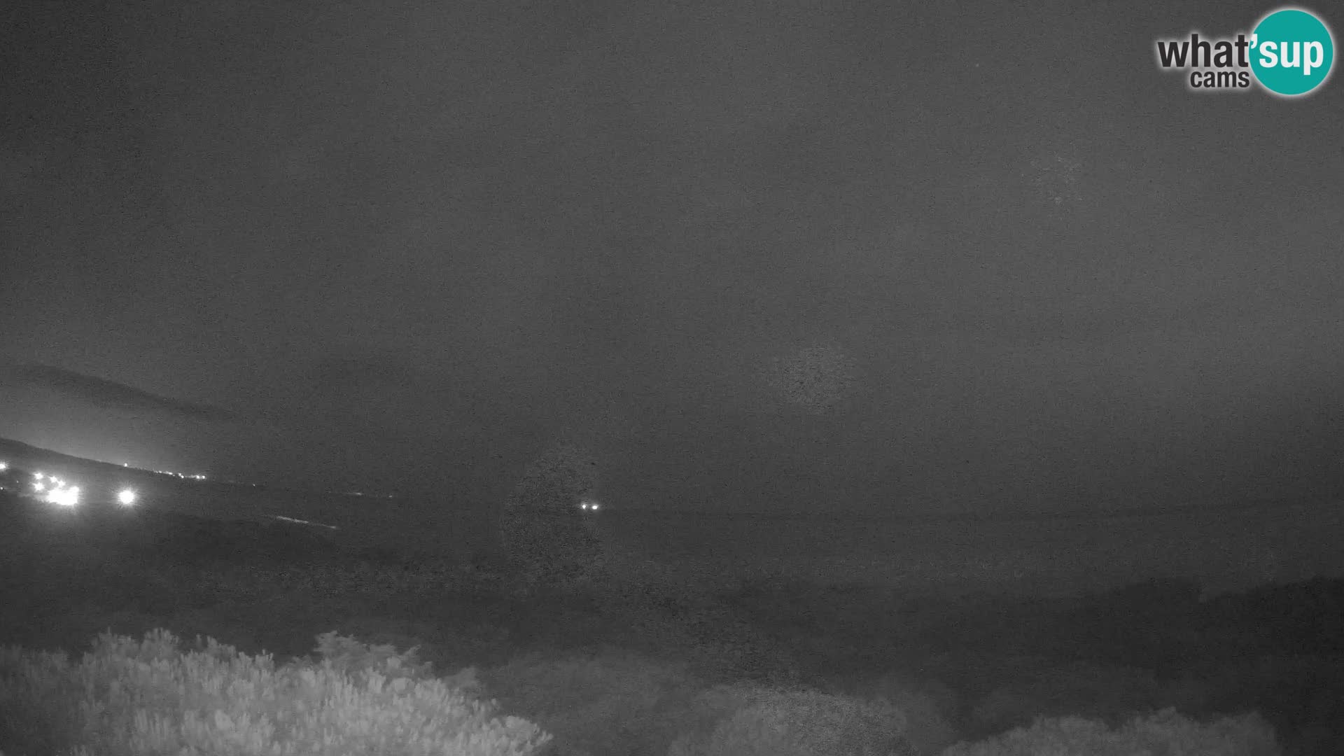 Villaplatamona, vista panoramica sul Golfo dell’Asinara, Platamona, Sorso, Sardegna – live webcam