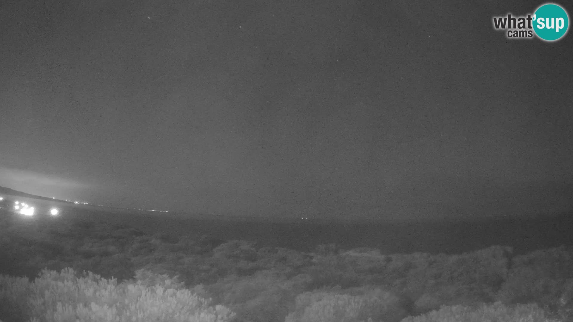 Villaplatamona, panoramski pogled na zaljev Asinara, Platamona, Sorso, Sardinija – web kamera uživo