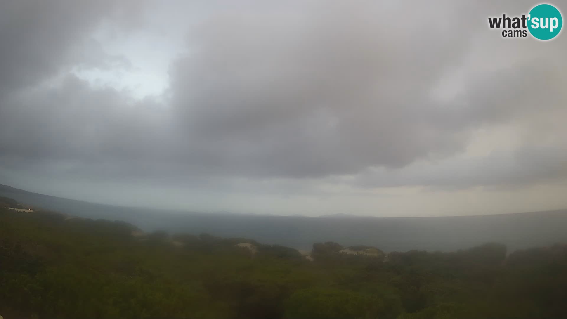 Villaplatamona, Panoramablick auf den Golf von Asinara, Platamona, Sorso, Sardinien – Live-Webcam