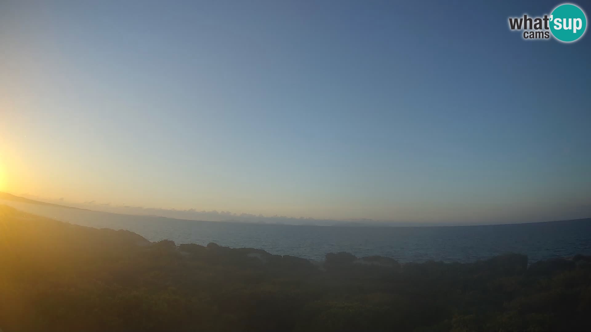 Villaplatamona, panoramic view of the Gulf of Asinara, Platamona, Sorso, Sardinia – live webcam