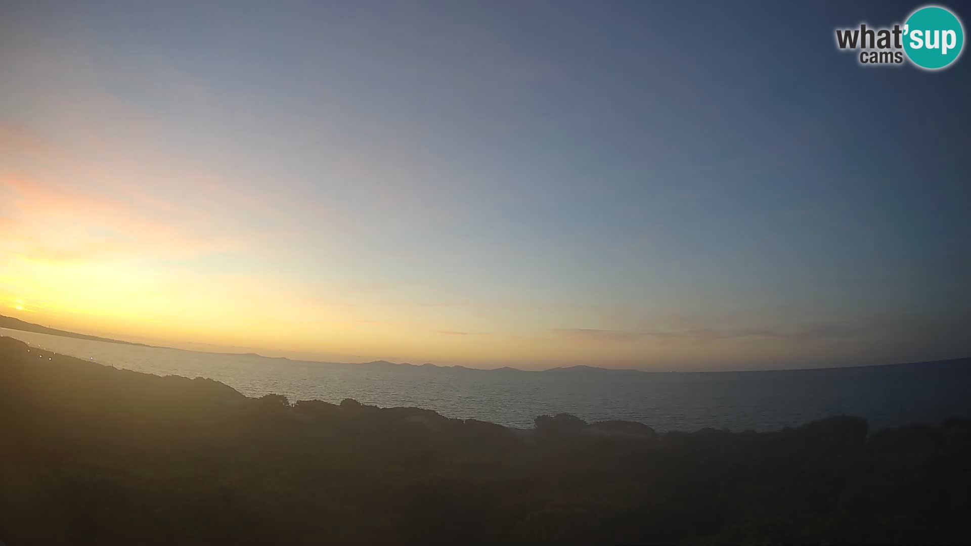 Villaplatamona, vista panorámica del Golfo de Asinara, Platamona, Sorso, Cerdeña – cámara web en vivo