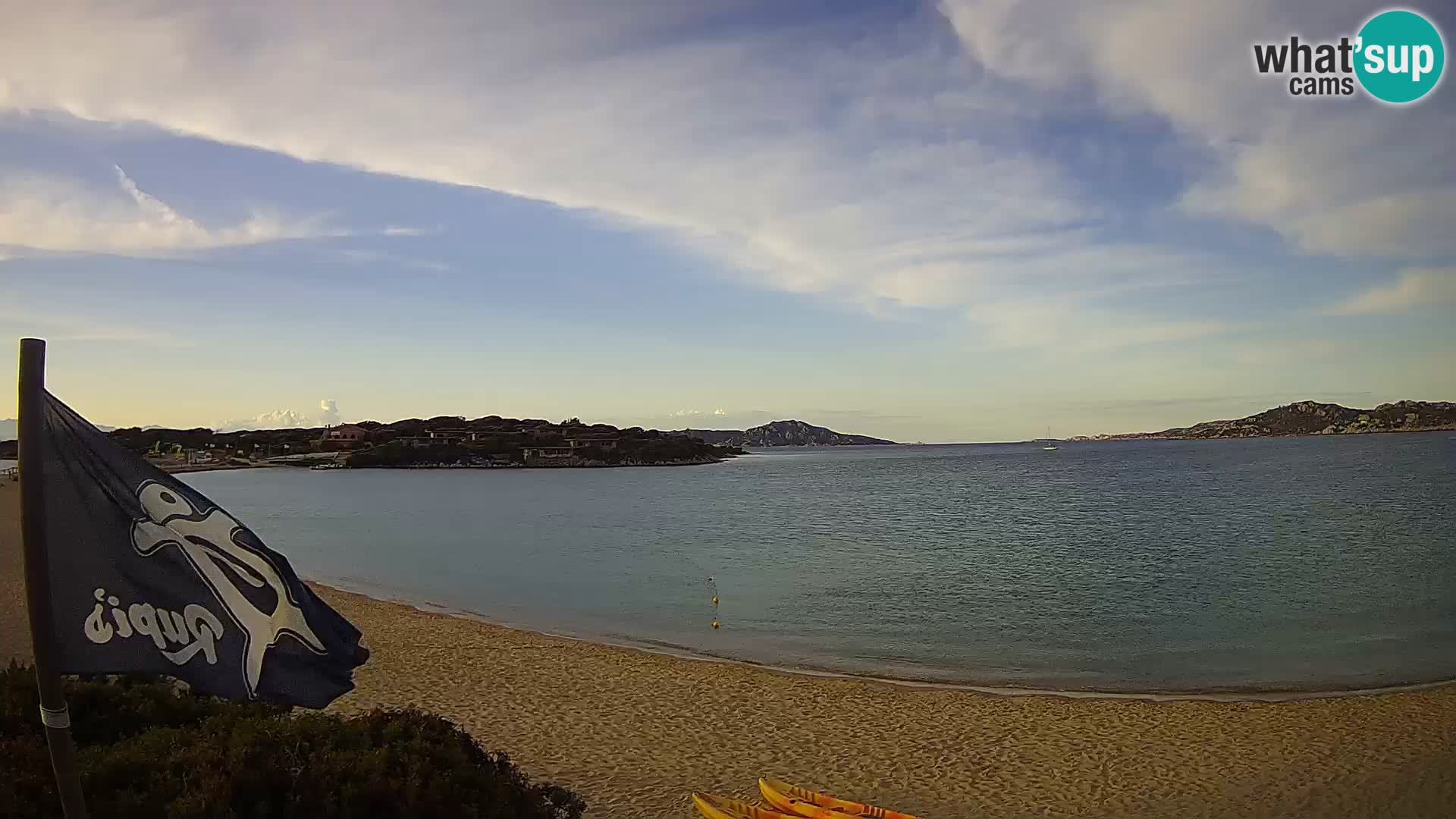 Web kamera Marina di Sorso – plaža Lido di Sorso – Sardinija
