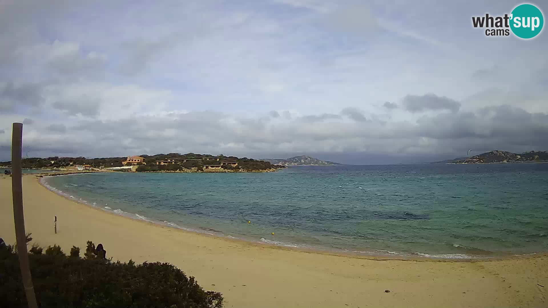 Spletna kamera Marina di Sorso – plaža Lido di Sorso – Sardinija