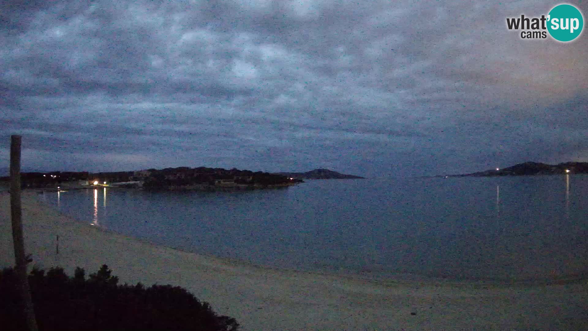 Spletna kamera Marina di Sorso – plaža Lido di Sorso – Sardinija