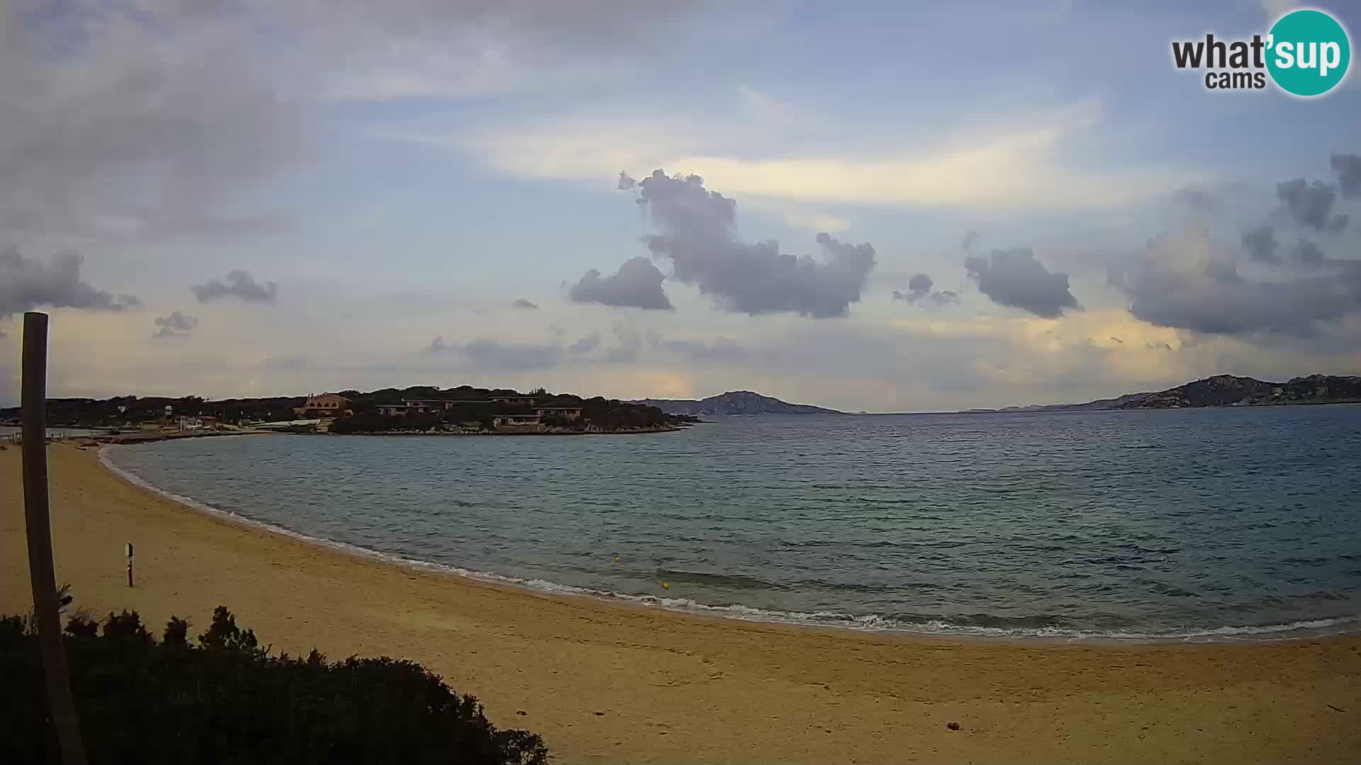 Spletna kamera Marina di Sorso – plaža Lido di Sorso – Sardinija