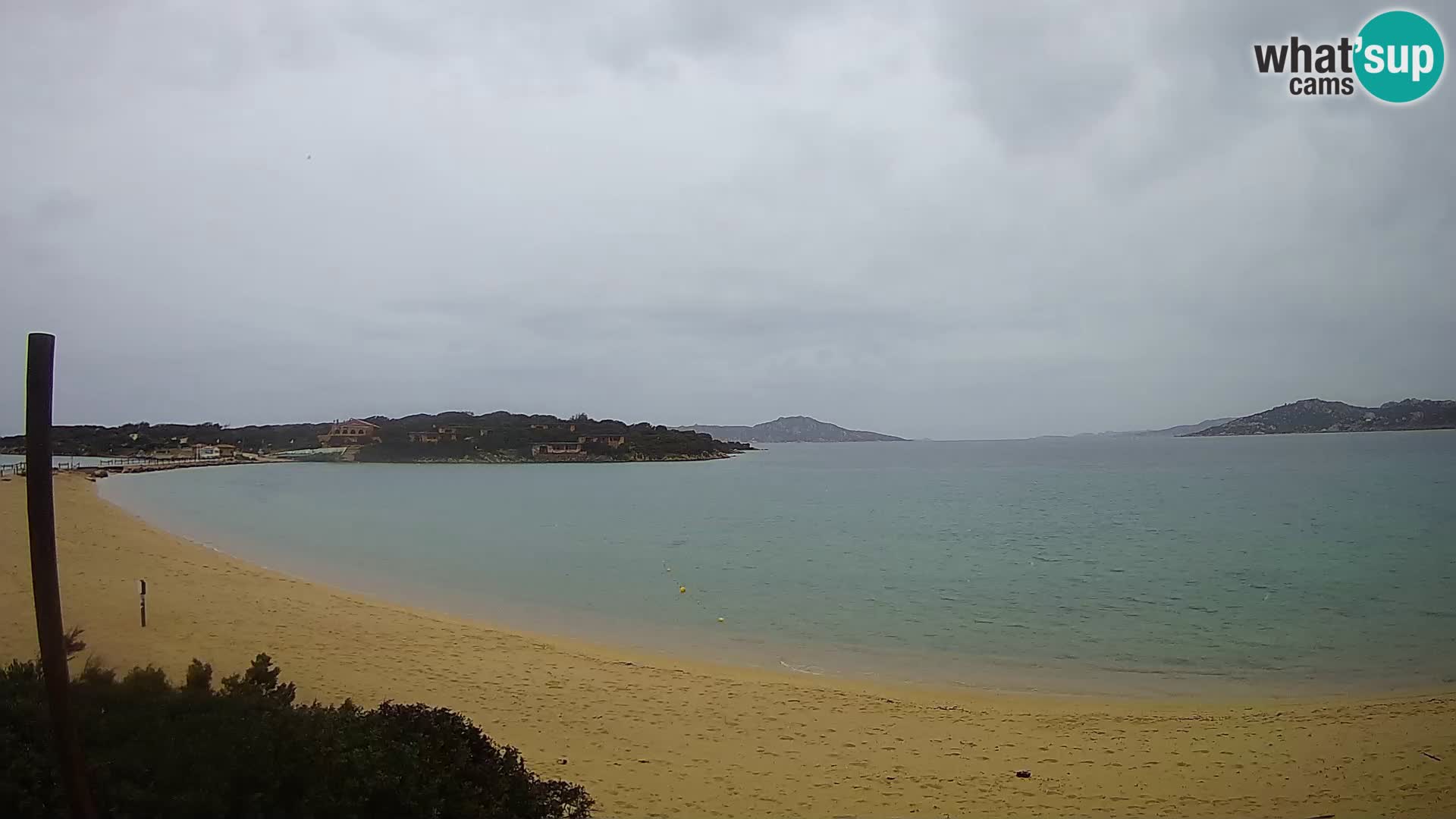 Web kamera Marina di Sorso – plaža Lido di Sorso – Sardinija