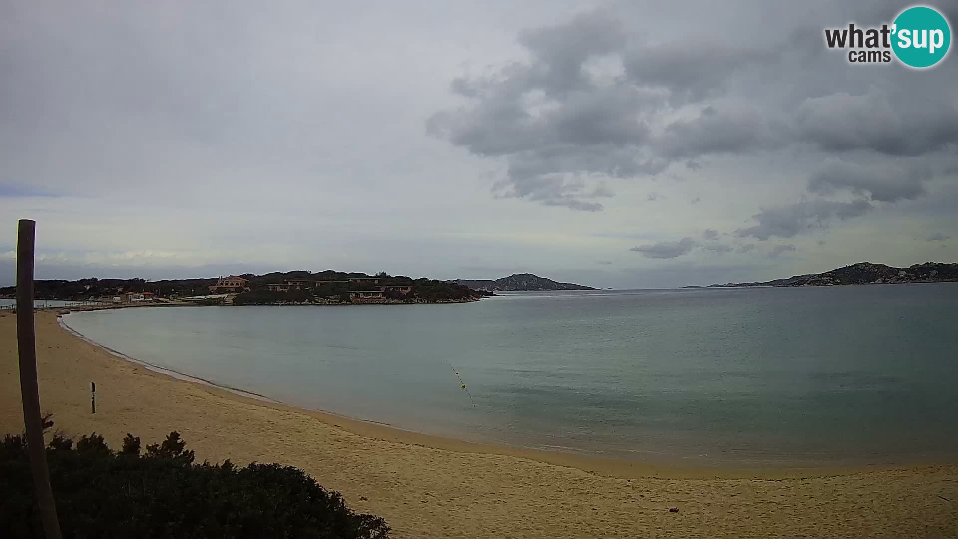 Spletna kamera Marina di Sorso – plaža Lido di Sorso – Sardinija