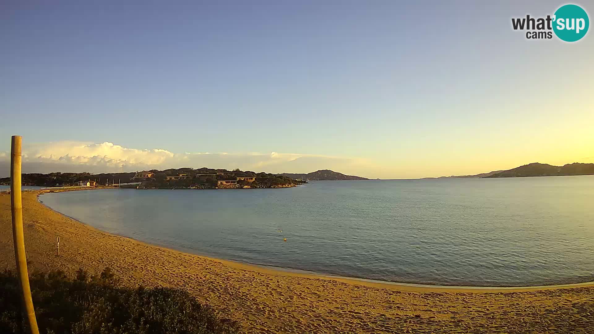 Web kamera Marina di Sorso – plaža Lido di Sorso – Sardinija