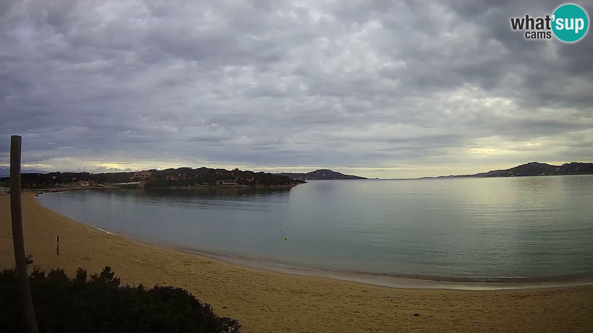 Spletna kamera Marina di Sorso – plaža Lido di Sorso – Sardinija