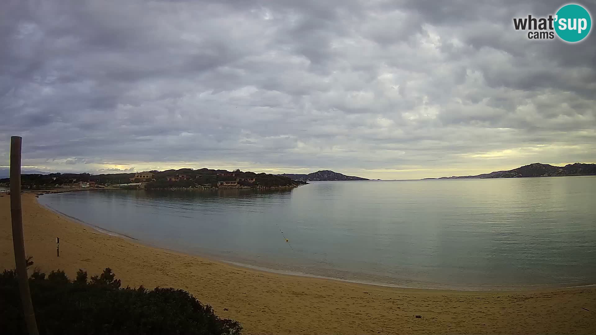 Spletna kamera Marina di Sorso – plaža Lido di Sorso – Sardinija