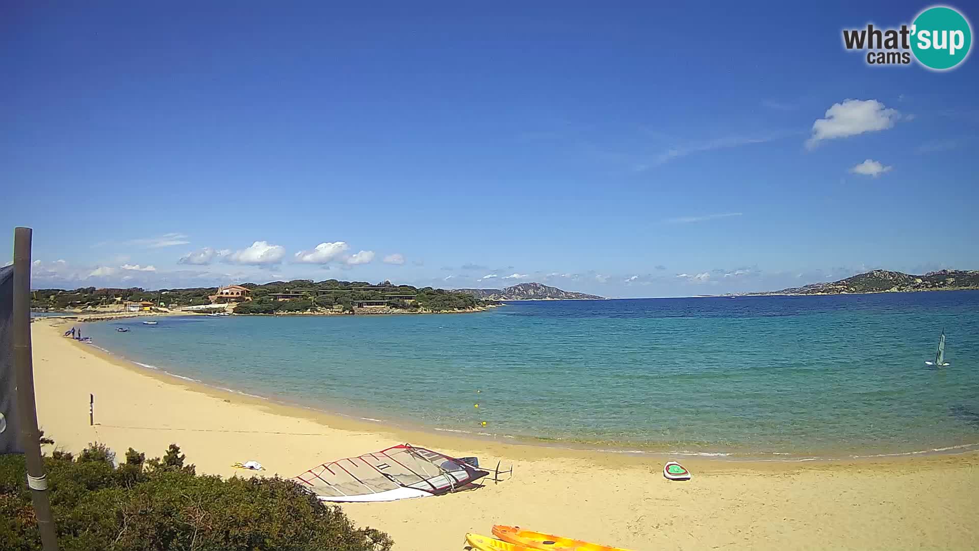 Web kamera Marina di Sorso – plaža Lido di Sorso – Sardinija