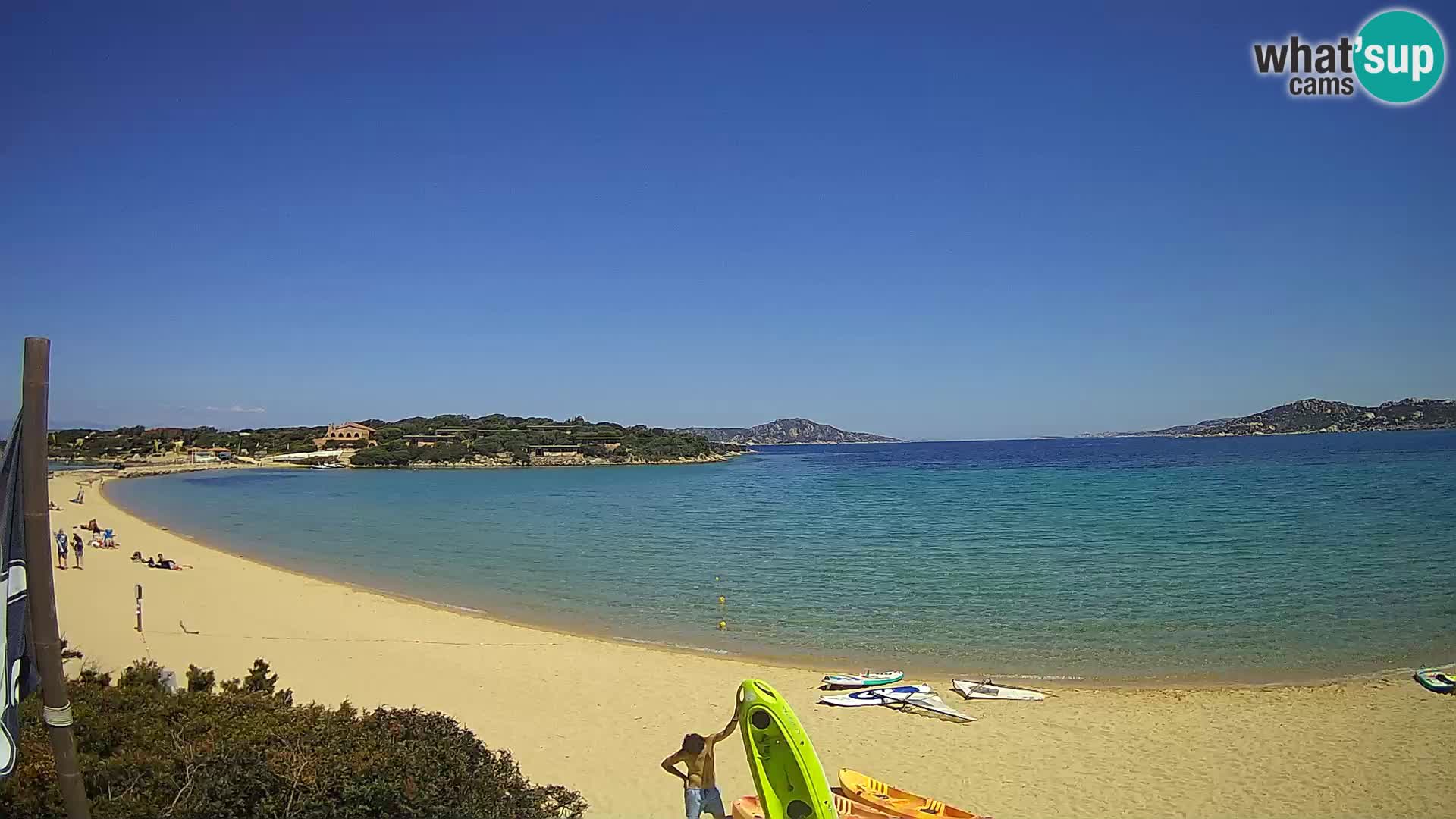 Web kamera Marina di Sorso – plaža Lido di Sorso – Sardinija