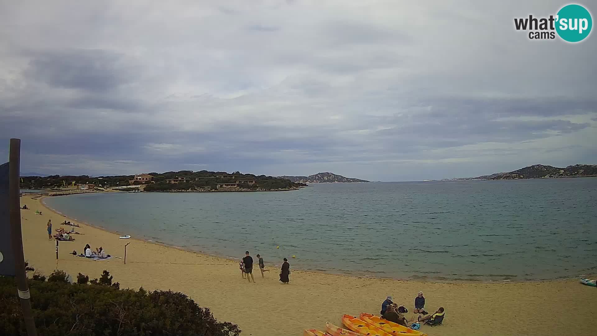 Spletna kamera Marina di Sorso – plaža Lido di Sorso – Sardinija