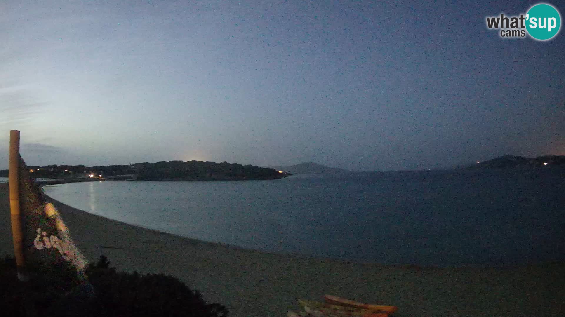 Web kamera Marina di Sorso – plaža Lido di Sorso – Sardinija