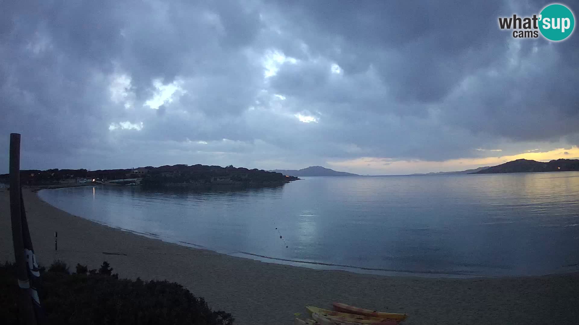 Web kamera Marina di Sorso – plaža Lido di Sorso – Sardinija