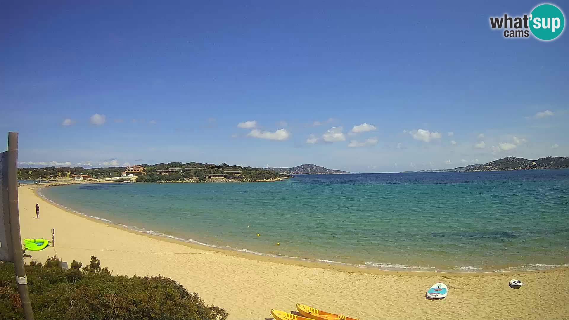 Web kamera Marina di Sorso – plaža Lido di Sorso – Sardinija