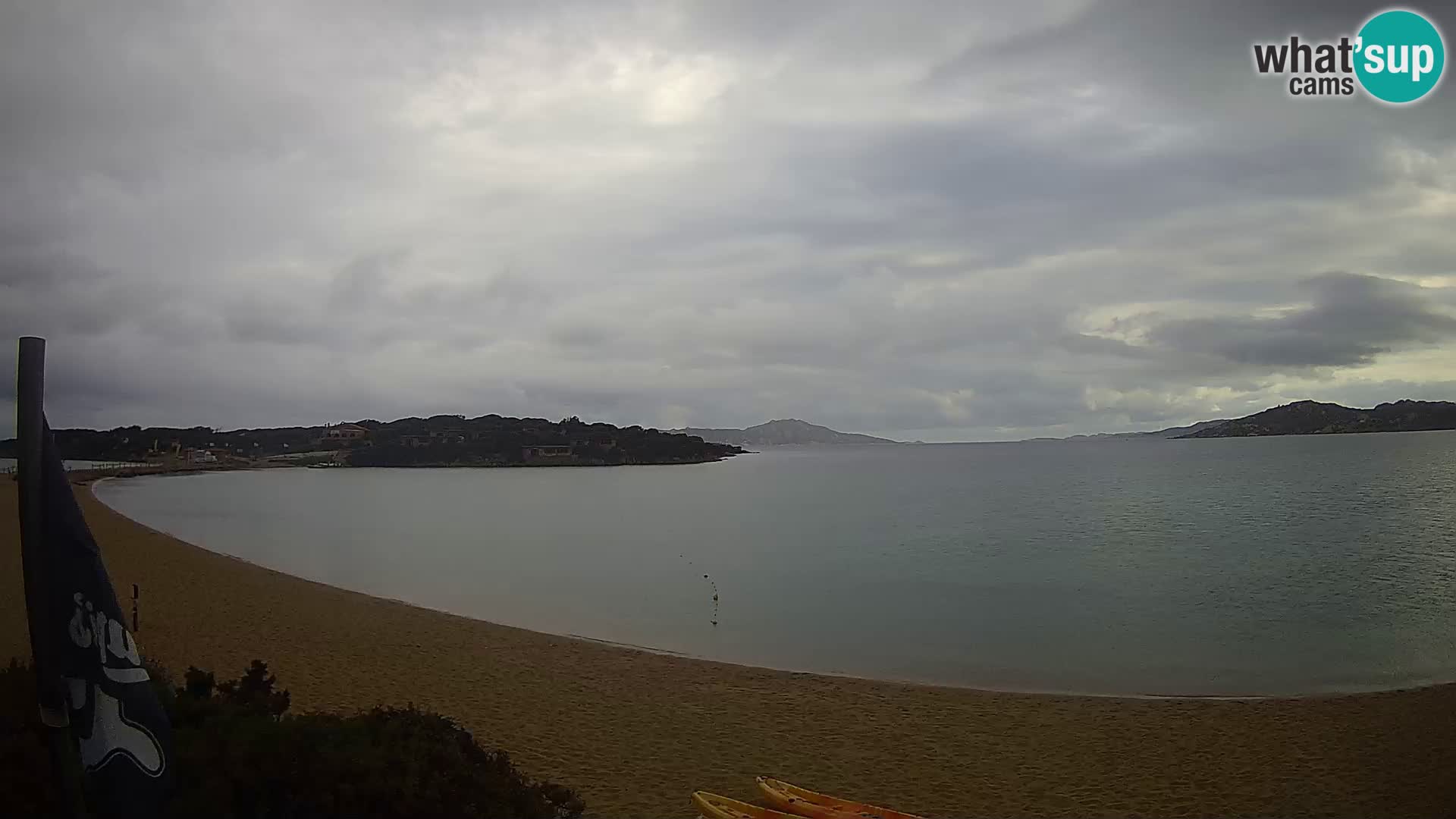Web kamera Marina di Sorso – plaža Lido di Sorso – Sardinija