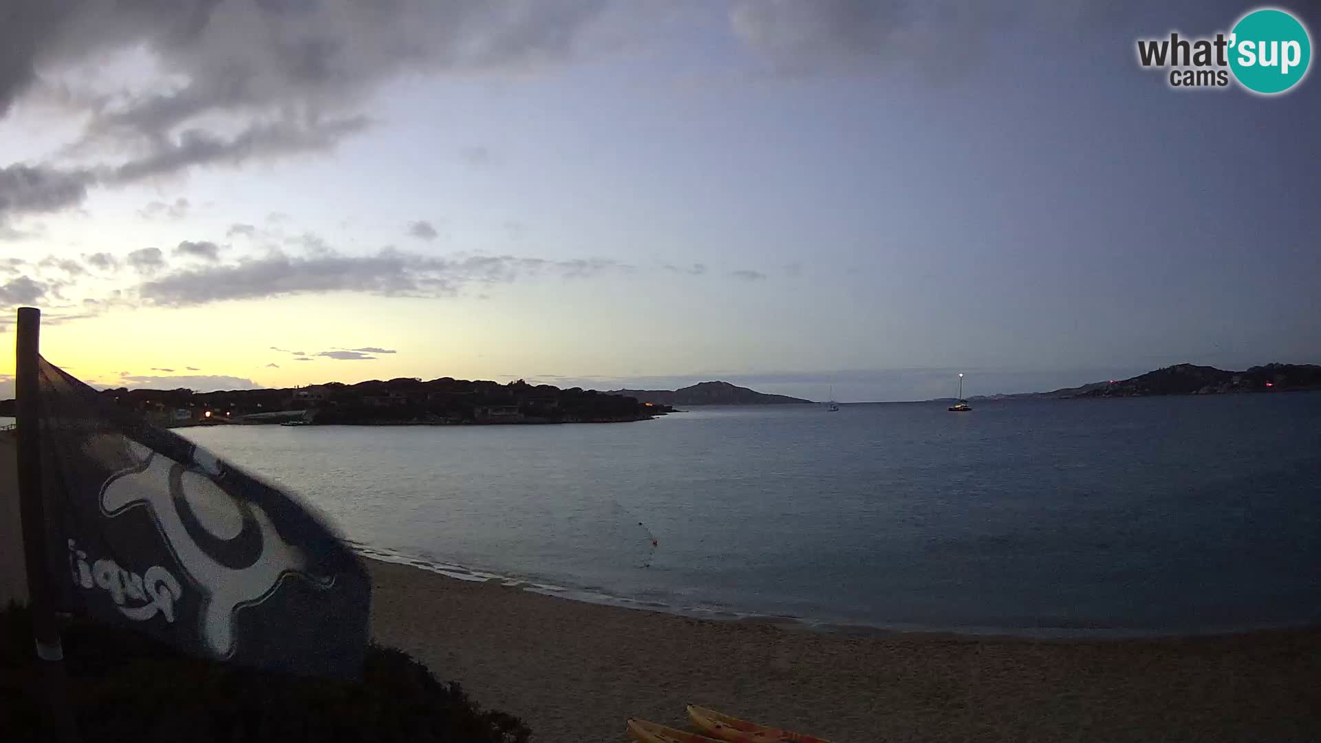 Web kamera Marina di Sorso – plaža Lido di Sorso – Sardinija
