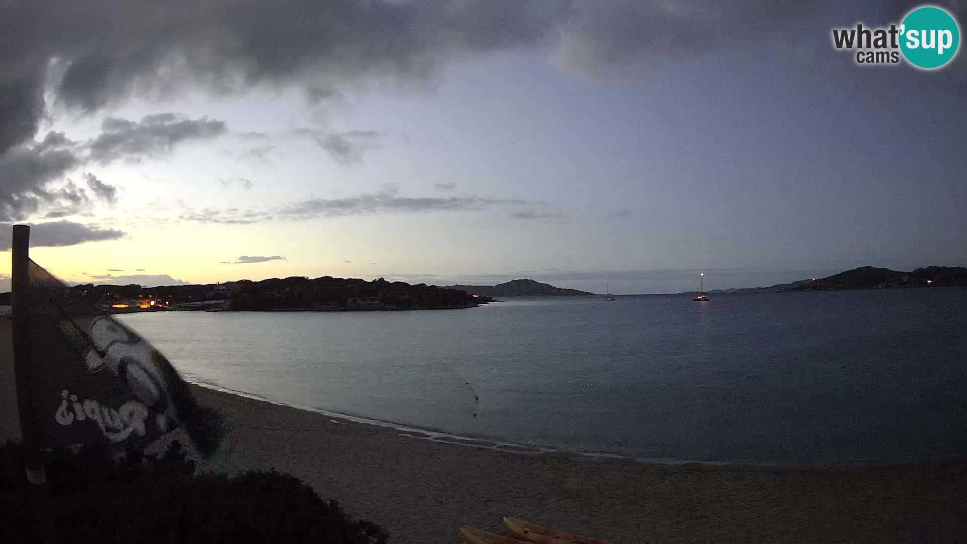 Web kamera Marina di Sorso – plaža Lido di Sorso – Sardinija