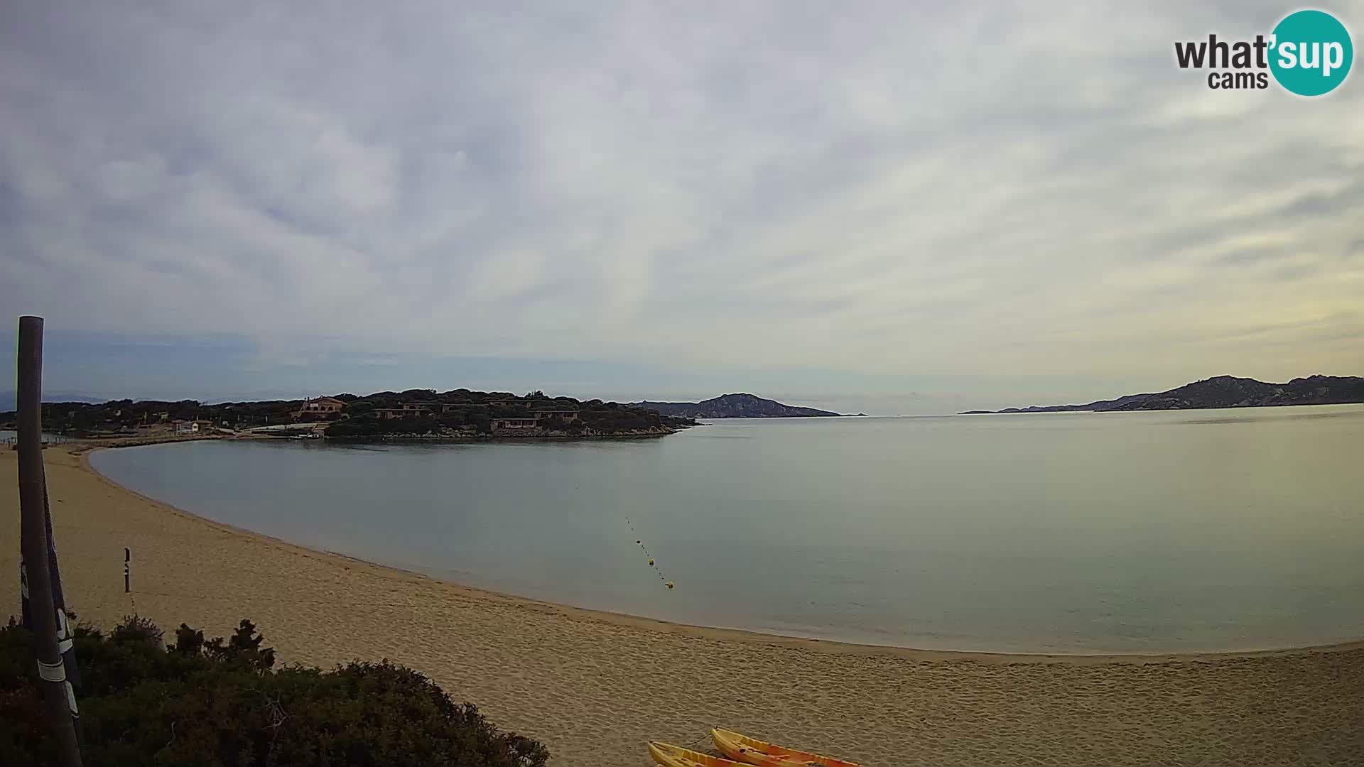 Spletna kamera Marina di Sorso – plaža Lido di Sorso – Sardinija