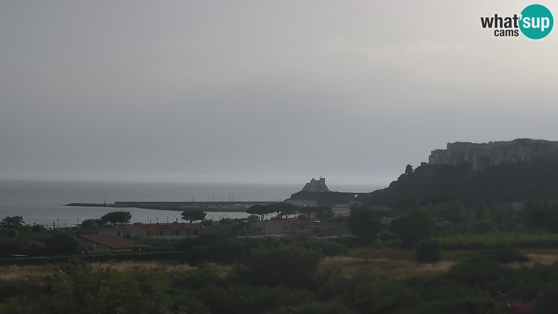 SPERLONGA web cam | Blick von HOTEL GROTTA DI TIBERIO