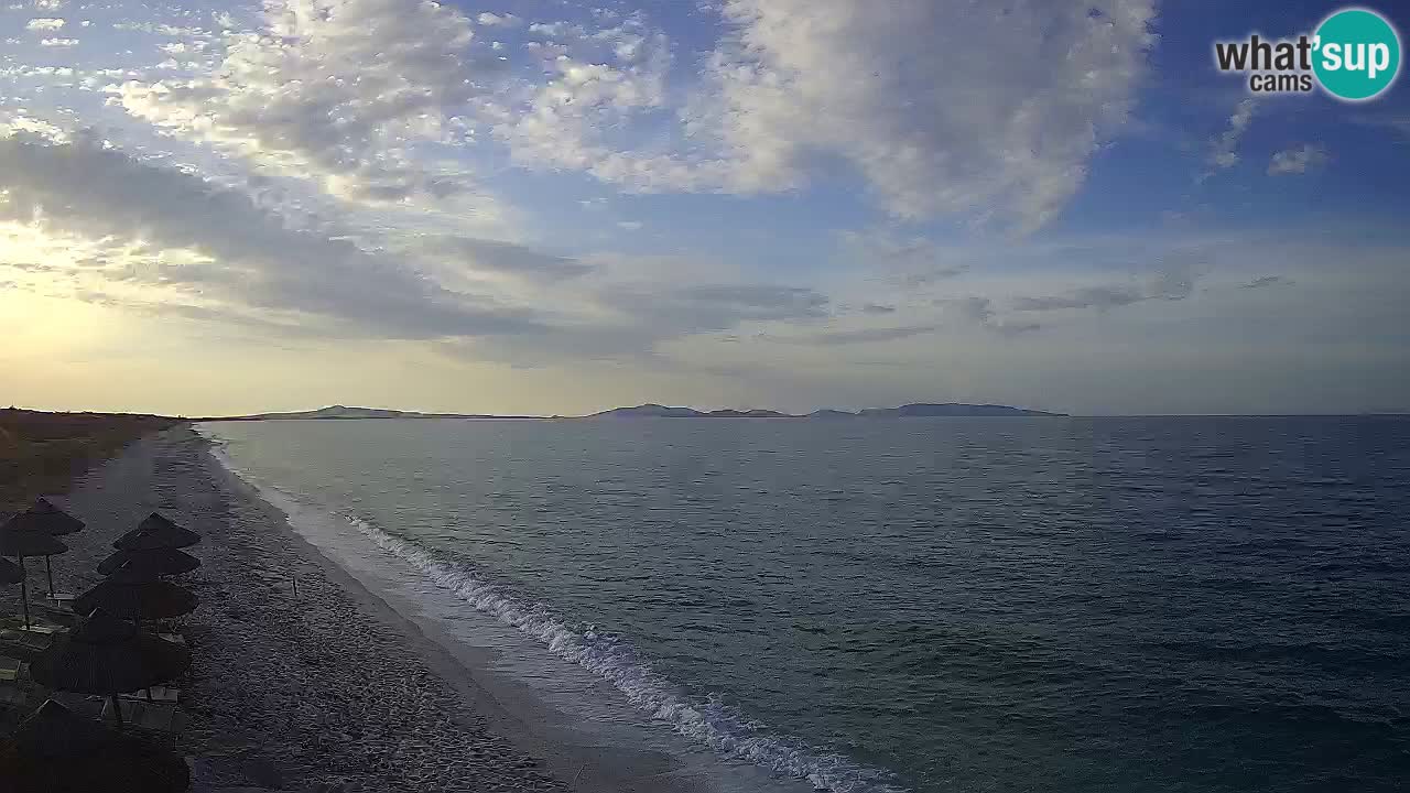 Beach Le Saline webcam live Stintino – Sardinia