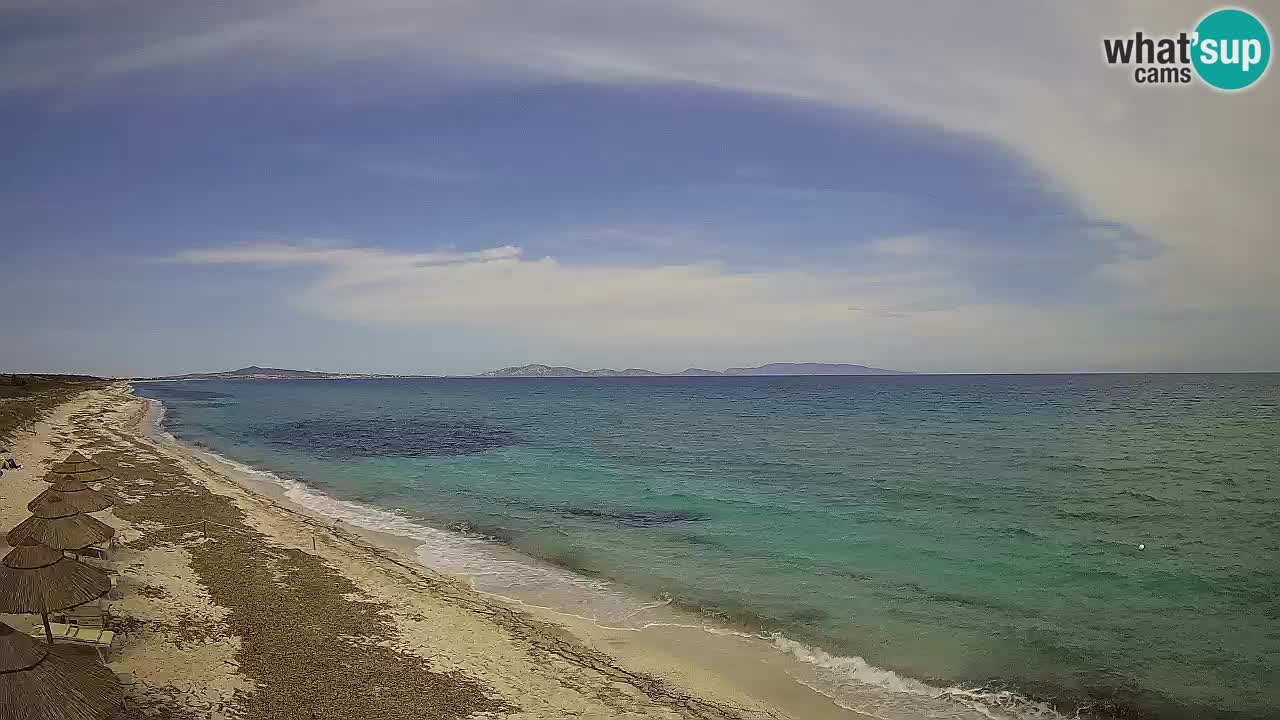 Spiaggia Le Saline webcam Stintino – Sardegna
