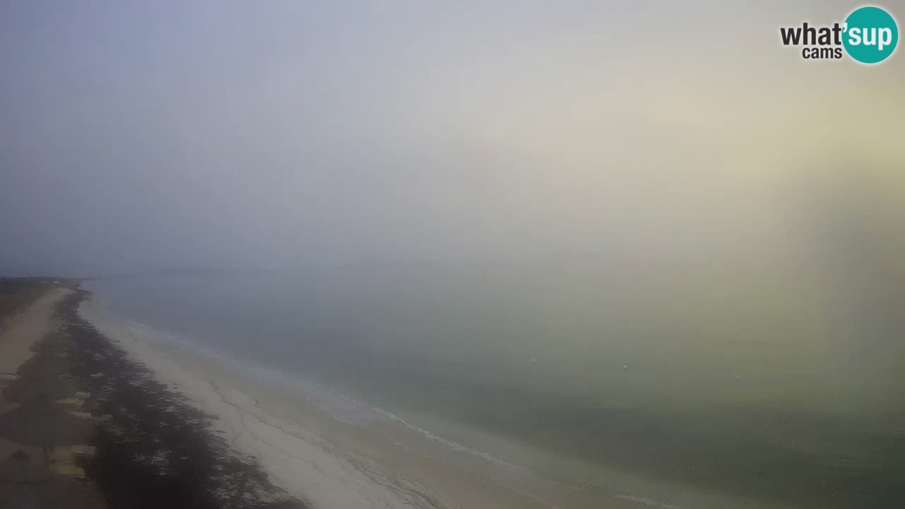 Plaža Le Saline spletna kamera Stintino – Sardinija