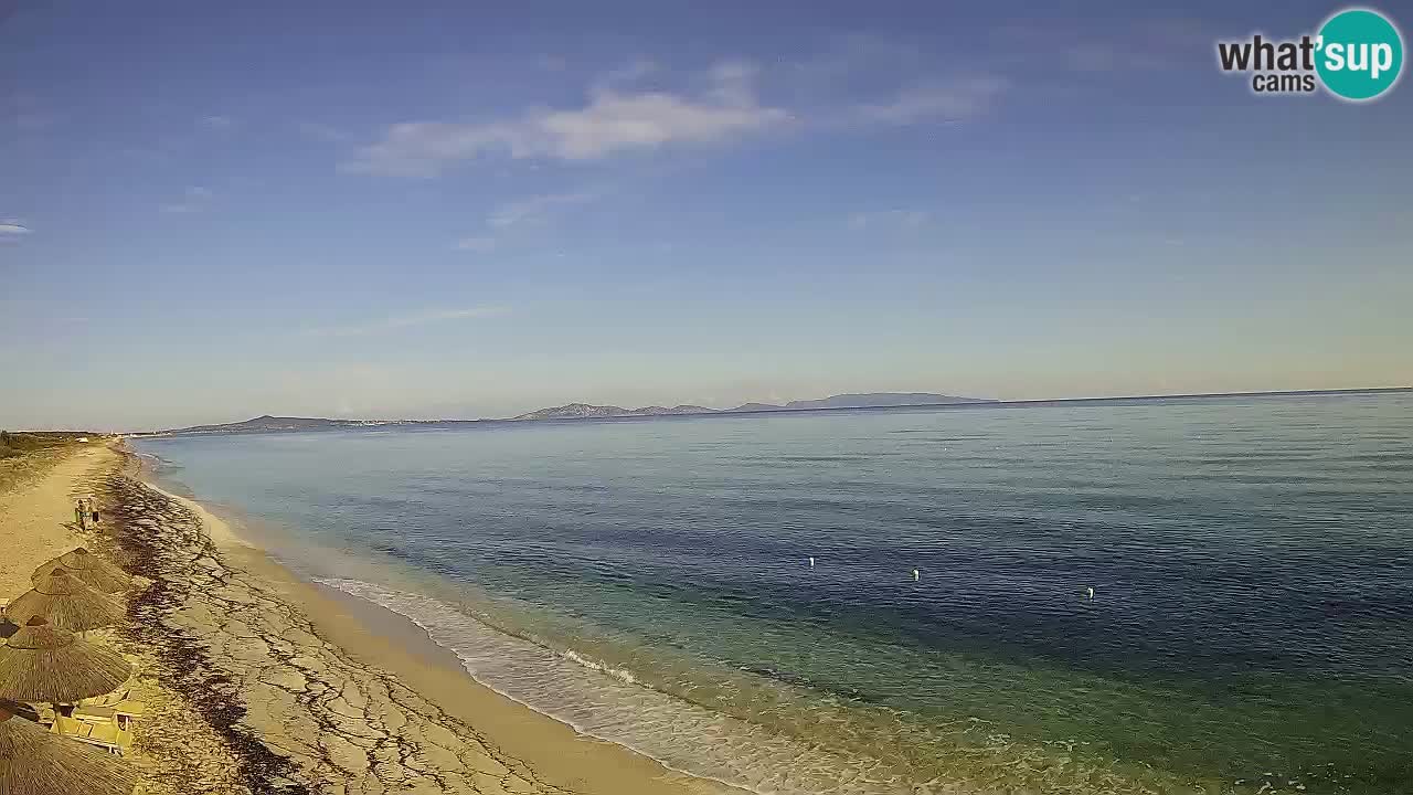 Plaža Le Saline web kamera Stintino – Sardinija