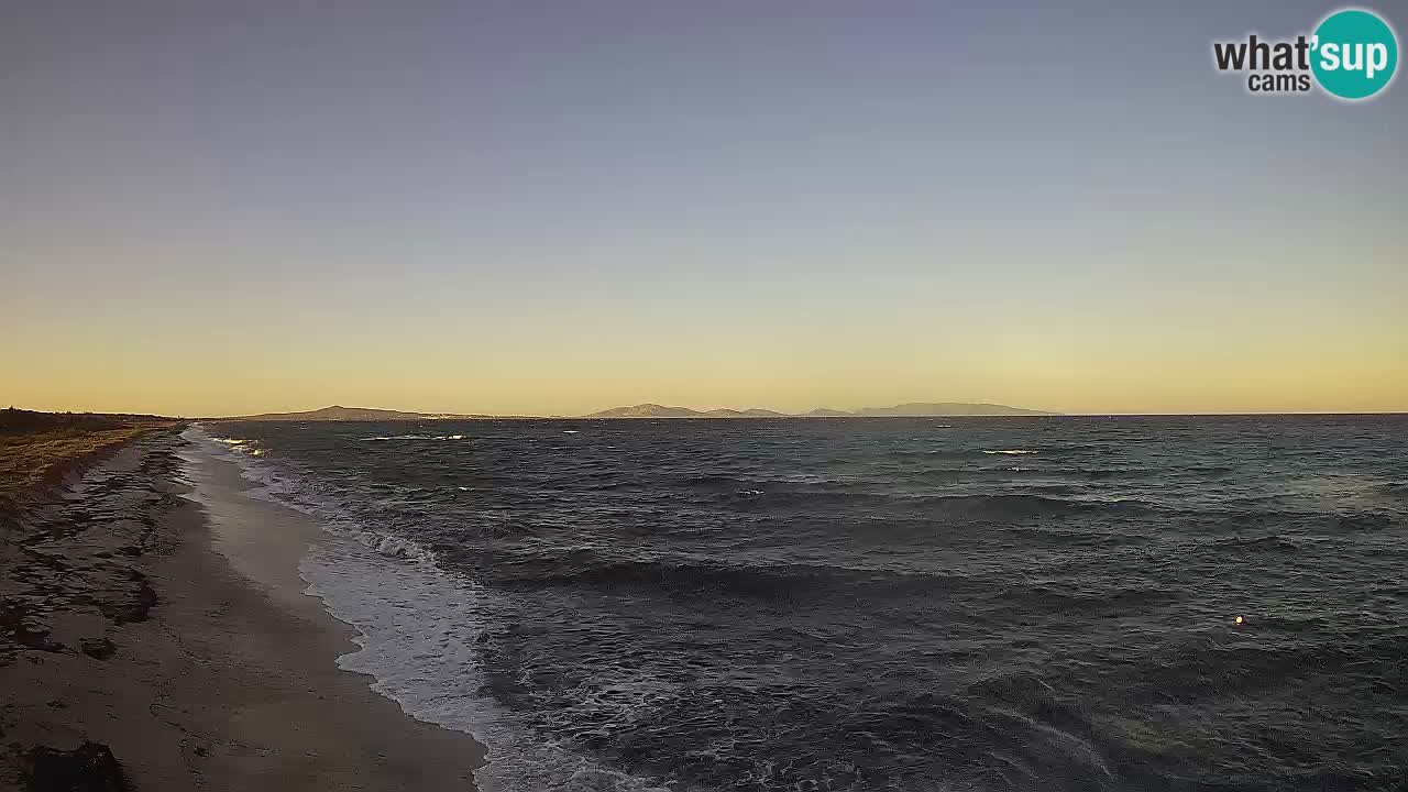 Plaža Le Saline web kamera Stintino – Sardinija