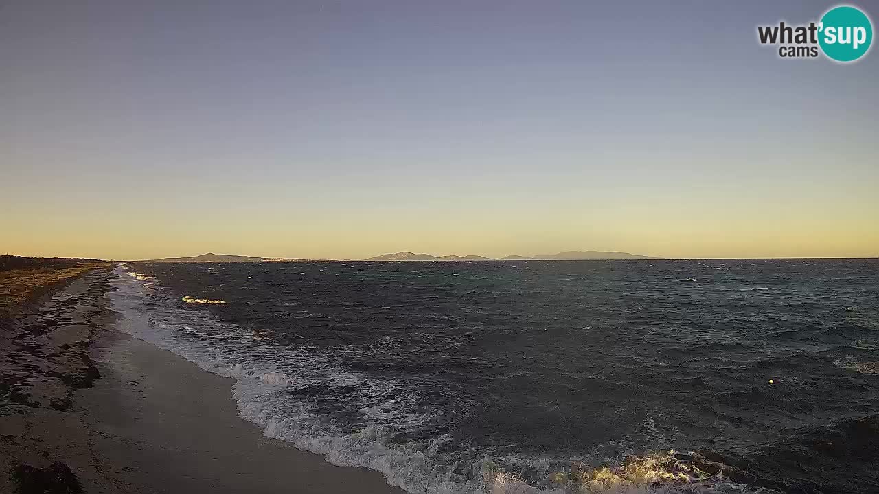 Plaža Le Saline web kamera Stintino – Sardinija