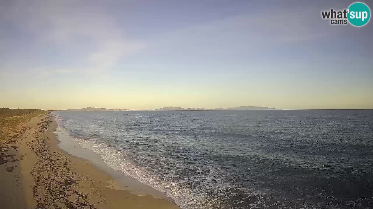 Plaža Le Saline web kamera Stintino – Sardinija