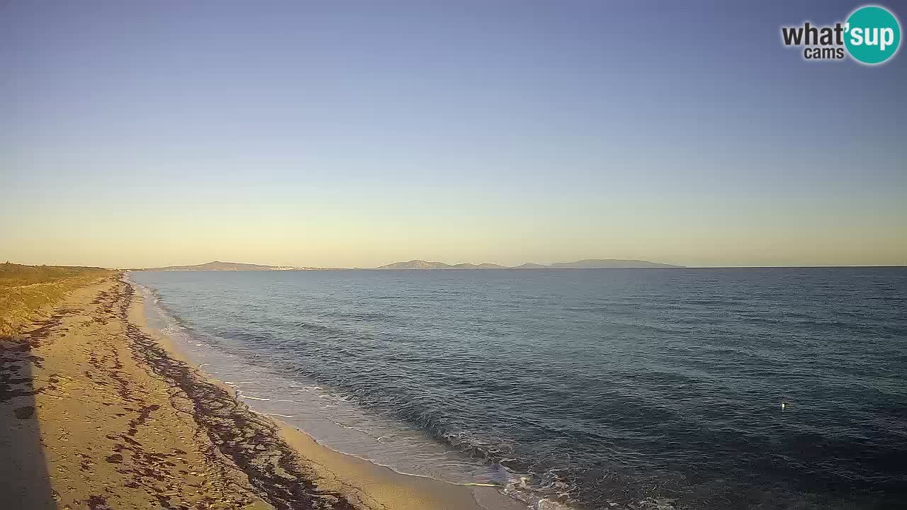 Plaža Le Saline web kamera Stintino – Sardinija