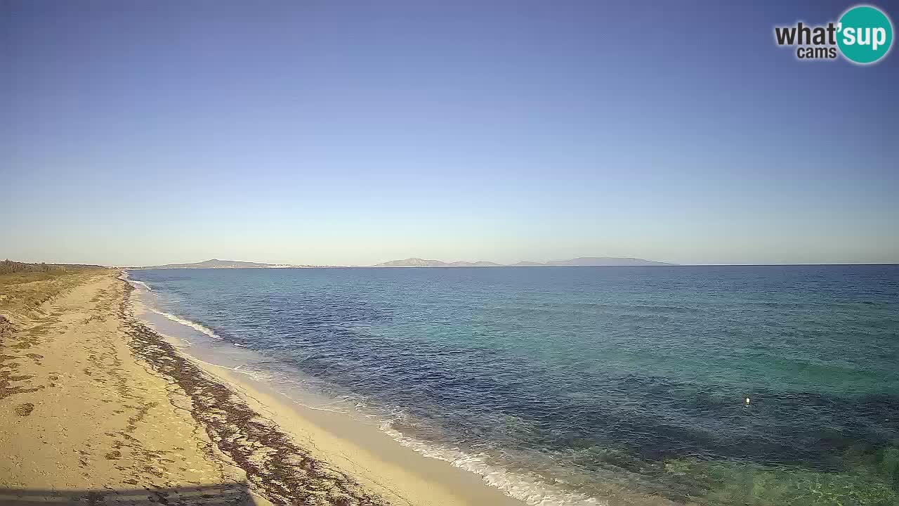 Spiaggia Le Saline webcam Stintino – Sardegna