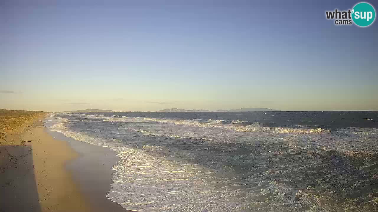 Beach Le Saline webcam live Stintino – Sardinia