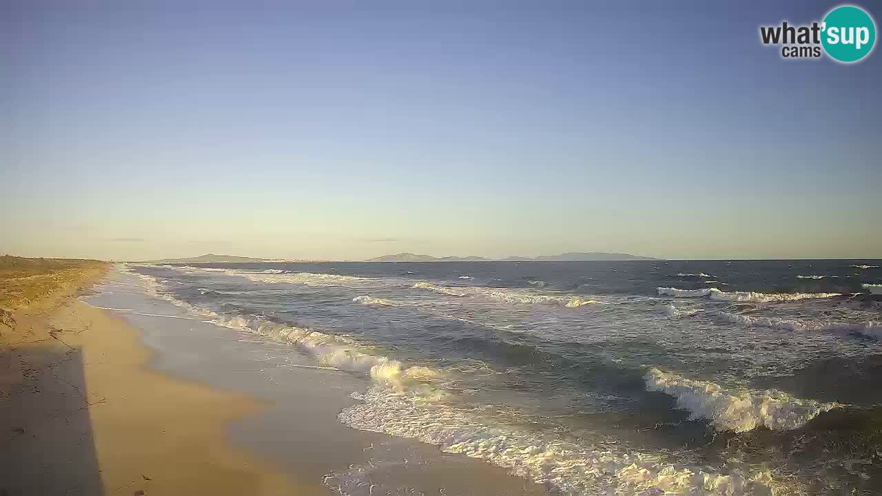 Beach Le Saline webcam live Stintino – Sardinia