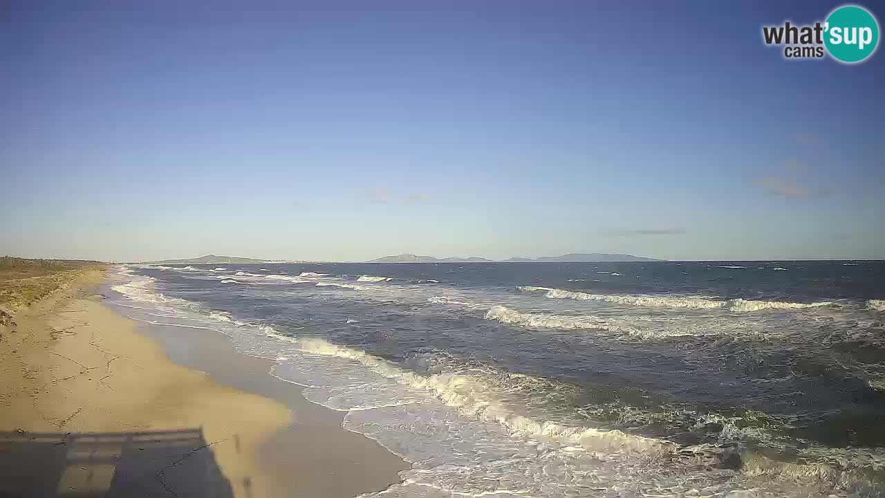 Beach Le Saline webcam live Stintino – Sardinia