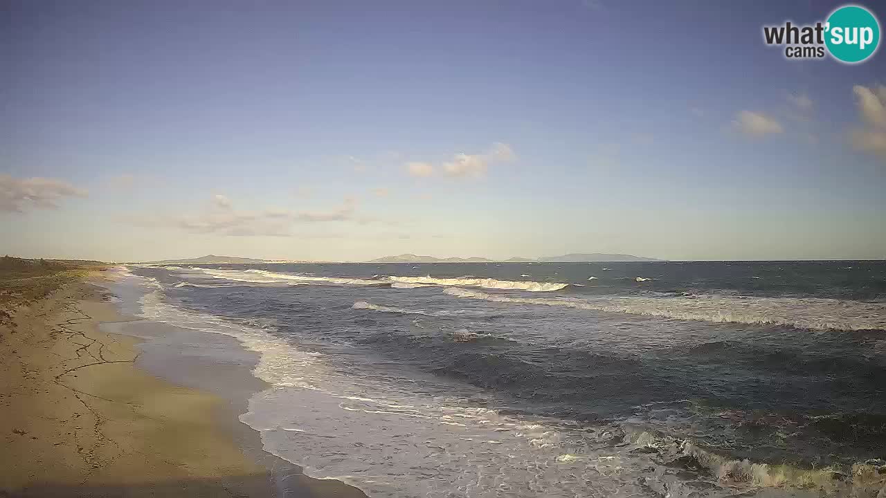 Beach Le Saline webcam live Stintino – Sardinia