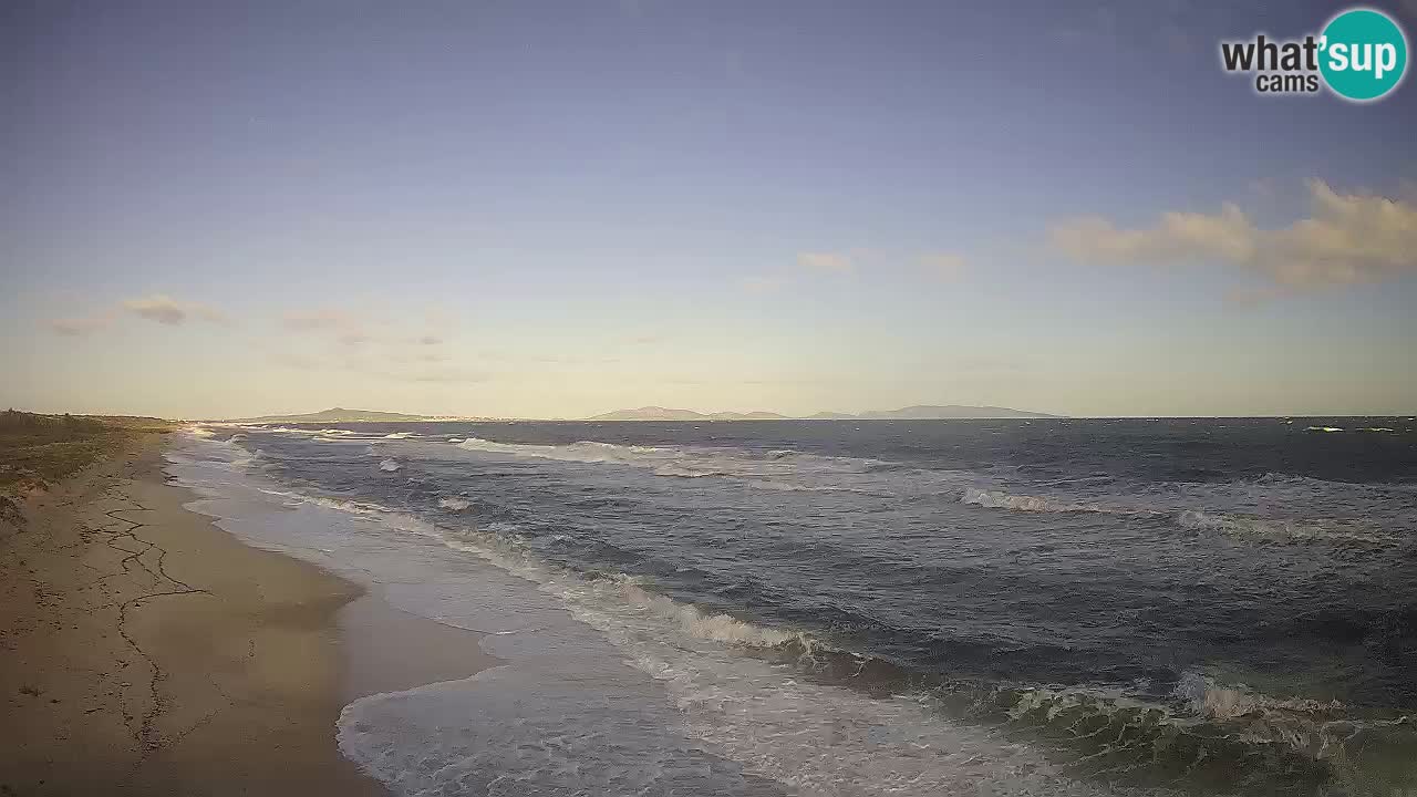 Beach Le Saline webcam live Stintino – Sardinia