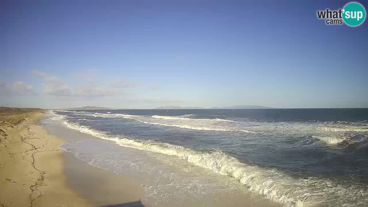 Beach Le Saline webcam live Stintino – Sardinia