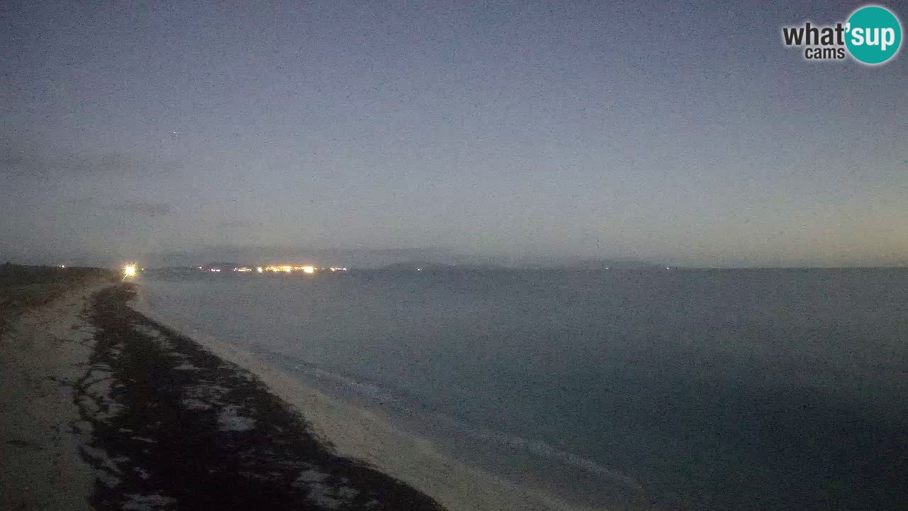 Beach Le Saline webcam live Stintino – Sardinia